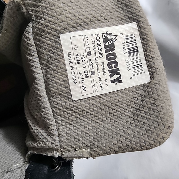 ROCKY Waterproof with Vibran soles Combat Boot, Style 2080 - Picture 6 of 7